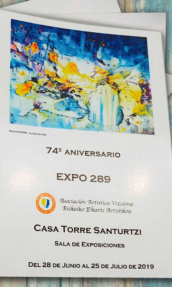 Expo_289_Catálogo_Díptico_Exposición_Asociación_Artística_Vizcaína_74_Aniversario_Santurtzi_Ausane